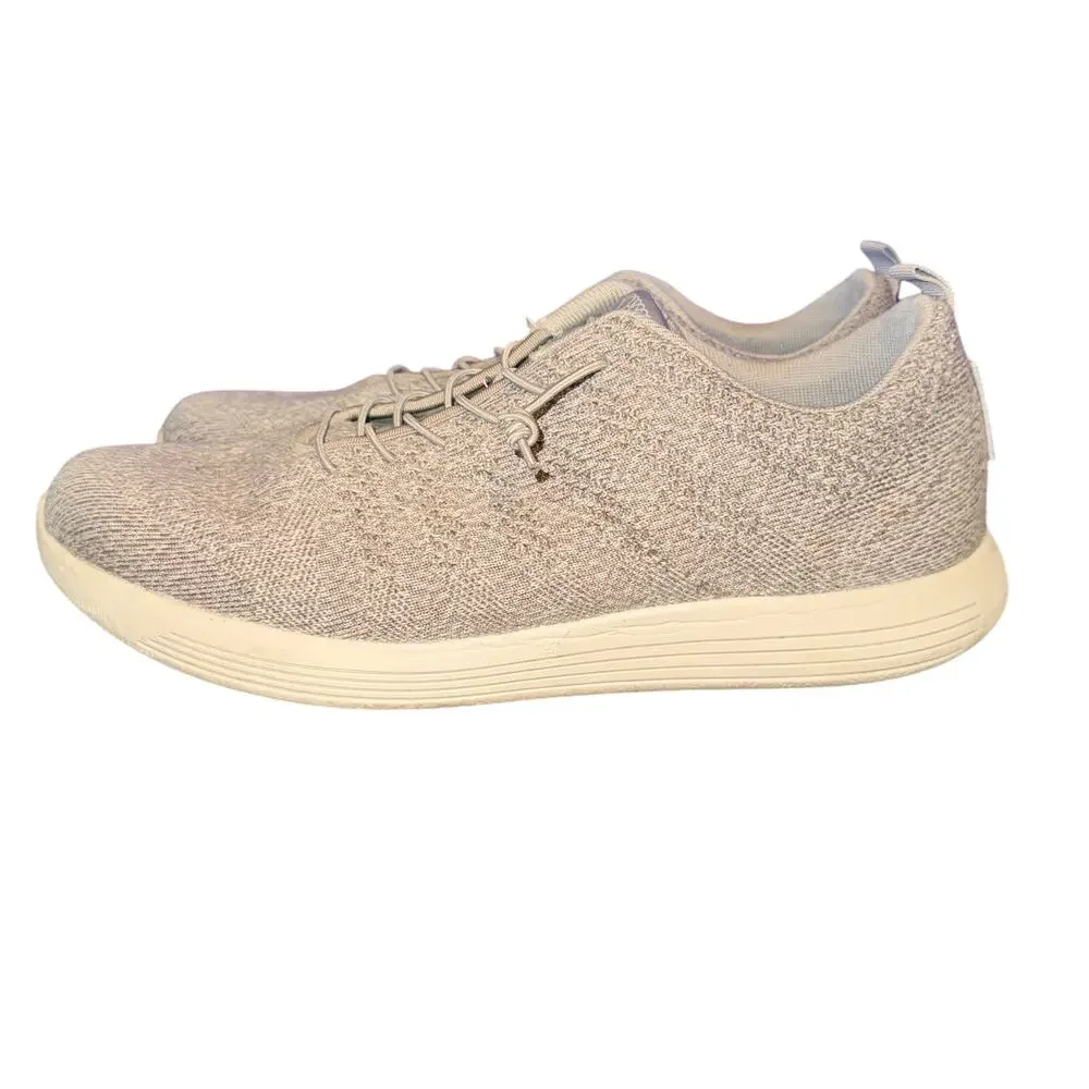 Woolloomooloo Belmont Merino Sneakers Men's Size 13 Natural Gray Knit Shoes